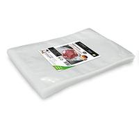 CASO Linea 3 Stelle Sacchetti Sottovuoto per Alimenti, 100 Buste 30 x 40 cm per macchine a campana, adatti alla cottura Sous Vide, senza BPA, spessore 90 μm, Made in Europe