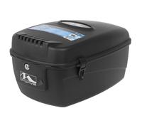 Caso per bicicletta M-Wave Topcase Amsterdam Box, nero, 42 x 26 x 21 cm L Nero