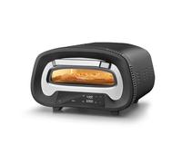 CASO PizzaChef 430° - Forno pizza elettrico per pizza italiana perfetta in soli 3 minuti, Termostato regolabile 80-430°C, Ricettario e Pala inclusi, Struttura in acciaio inox - colore nero