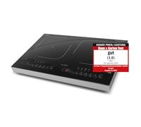 CASO DESIGN - Piano Cottura ProGourmet 3500 a Induzione 2 Zone Cottura da 54.5 cm Colore Nero - SPEDIZIONE GRATUITA