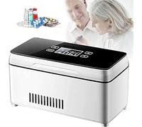 Caso Refrigerato per Dispositivo di Raffreddamento per Insulina, Scatola Frigorifera Portatile per Mantenere Il Diabete, Mini Frigorifero per Medicina USB, Frigorifero Portatile per, Withoutbattery