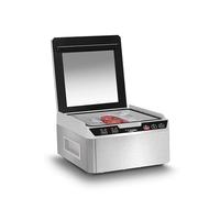 E_0001_100514457 Caso Caso VacuChef 40 macchina per sottovuoto Nero, Acciaio ino