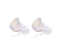 Caso vuoto portatile DIY trucco polvere ricaricabile conveniente per la casa all'aperto A Set A, 2 Set (Set B), Set B, come descrizione