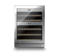 Caso WineChef Pro 40 Libera installazione Cantinetta vino con compressore Acciaio inossidabile 40bottiglia/bottiglie A cantina vino
