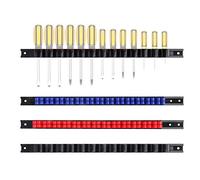 CASOMAN 4 organizer per cacciaviti e chiavi, supporto per utensili manuali, in plastica, con clip