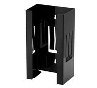 CASOMAN Dispenser magnetico per guanti/fazzoletti, capacità 8 libbre, supporto per guanti per montaggio a parete, supporto magnetico per scatola portaoggetti