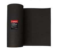 CASOMAN Rivestimento professionale per cassetta degli attrezzi, linea cassetto cassetta degli attrezzi, 40,6 cm (larghezza) x 4,9 m (lunghezza), rotolo di tappetino antiscivolo, nero