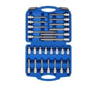 CASOMAN Set di chiavi a bussola XZN a tripla scanalatura quadrata, M5-M16, CR-V, 26 pezzi