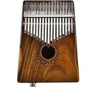 CASOTA Pianoforte Portatile Thumb Piano, 17 Tasti Eq, 17 Tasti Eq Solido Acacia Thumb Piano Link Altoparlante Pickup Elettrico con Cavo Borsa Strumento a Tastiera Calimba (Size : 2)