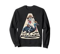 Casowary Cowboy Skeleton Halloween Felpa