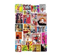 CASOWAT Kylie Singer Minogue Targa in metallo da parete in ferro dipinto per casa bar caffetteria camera da letto poster decorazione 20,3 x 30,5 cm