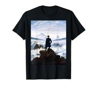 Caspar David Friedrich, Vagabondo sopra Il Mare di Nebbia Maglietta