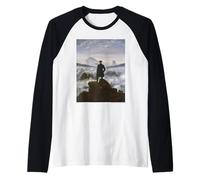 Caspar David Friedrich Wanderer Above The Sea of Fog Maglia con Maniche Raglan