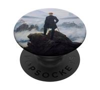 Caspar David Friedrich Wanderer sopra il mare di nebbia PopSockets PopGrip Adesivo