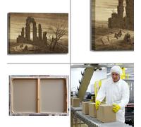Caspar vecchiaia e morte design quadro stampa tela dipinto telaio arredo casa