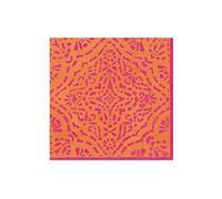 Caspari Annika - Tovaglioli di carta da cocktail, colore: arancione, 20 pezzi