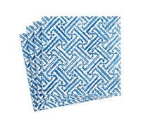 Caspari Tovaglioli di carta da cocktail in blu, 20 per confezione