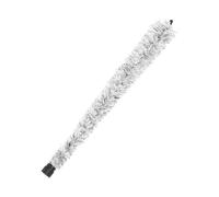 Caspata per la spazzola Sax Pad Alto, pennello per la pulizia del sassofono | Flauto mantenimento strumento di cura,Manico senza slip cuscinetti e dispositivi di pratica in cotone ultra assorbenti per