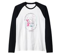 Casper Film Credere in Te Stesso Ti AMA Maglia con Maniche Raglan
