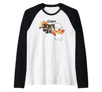 Casper Haunted House Halloween Maglia con Maniche Raglan