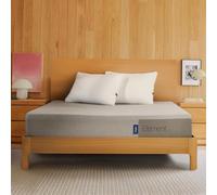 Casper Sleep Element, materasso Twin XL medio rigido - Memory Foam AirScapeTM raffreddamento + supporto - prova di 100 notti - CertiPUR-US materasso, grigio