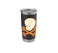 Casper The Friendly Ghost Bones Halloween Bicchiere termico in acciaio inox doppia parete