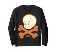 Casper The Friendly Ghost Bones Halloween Maglia a Manica