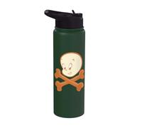 Casper The Friendly Ghost Bones Halloween Stainless Steel Insulated Water Bottle