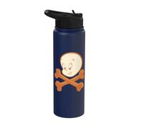Casper The Friendly Ghost Bones Halloween Stainless Steel Insulated Water Bottle