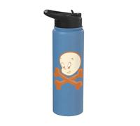 Casper The Friendly Ghost Bones Halloween Stainless Steel Insulated Water Bottle