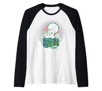 Casper The Friendly Ghost Cute But Weird Maglia con Maniche Raglan