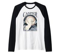 Casper The Friendly Ghost Dreamy Clouds Maglia con Maniche Raglan