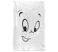 Casper The Friendly Ghost Face Coperta super morbida al tatto setoso - 91 x 147 cm