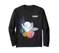 Casper The Friendly Ghost Floral Friend Maglia a Manica