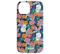 Casper The Friendly Ghost Floral Psychedelic All-Over Print Custodia per iPhone 14