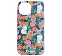 Casper The Friendly Ghost Floral Psychedelic All-Over Print Custodia per iPhone 15
