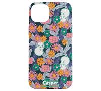 Casper The Friendly Ghost Floral Psychedelic All-Over Print Custodia per iPhone 15 Plus