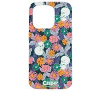 Casper The Friendly Ghost Floral Psychedelic All-Over Print Custodia per iPhone 15 Pro