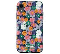 Casper The Friendly Ghost Floral Psychedelic All-Over Print Custodia per iPhone XR