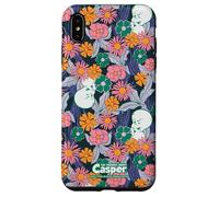 Casper The Friendly Ghost Floral Psychedelic All-Over Print Custodia per iPhone XS Max