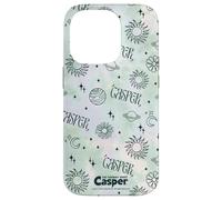 Casper The Friendly Ghost Green Cosmic All-Over Print Custodia per iPhone 14 Pro