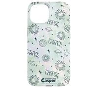 Casper The Friendly Ghost Green Cosmic All-Over Print Custodia per iPhone 15