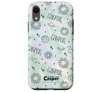 Casper The Friendly Ghost Green Cosmic All-Over Print Custodia per iPhone XR