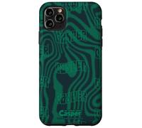 Casper The Friendly Ghost Green Psychedelic All-Over Print Custodia per iPhone 11 Pro Max
