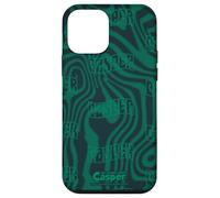 Casper The Friendly Ghost Green Psychedelic All-Over Print Custodia per iPhone 12 mini
