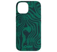 Casper The Friendly Ghost Green Psychedelic All-Over Print Custodia per iPhone 14