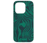 Casper The Friendly Ghost Green Psychedelic All-Over Print Custodia per iPhone 15 Pro
