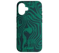 Casper The Friendly Ghost Green Psychedelic All-Over Print Custodia per iPhone 16