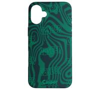 Casper The Friendly Ghost Green Psychedelic All-Over Print Custodia per iPhone 16 Plus