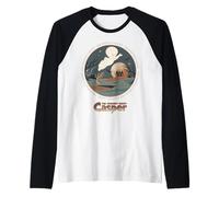 Casper The Friendly Ghost Haunted Horizon Maglia con Maniche Raglan